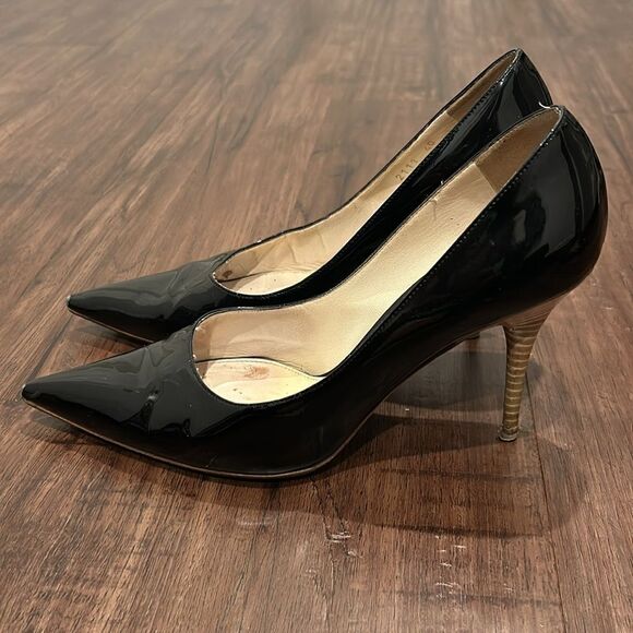 gianvito rossi black Patent Leather Pumps, Size 10 (40) - Picture 3 of 16